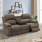 NOVAHOME Smart Reclining Premium Corduroy Sofa Set (3-Piece)