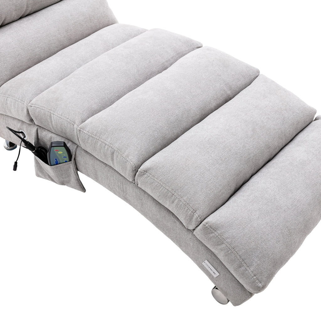 NOVAHOME upholstered vibration chaise lounge product image 24