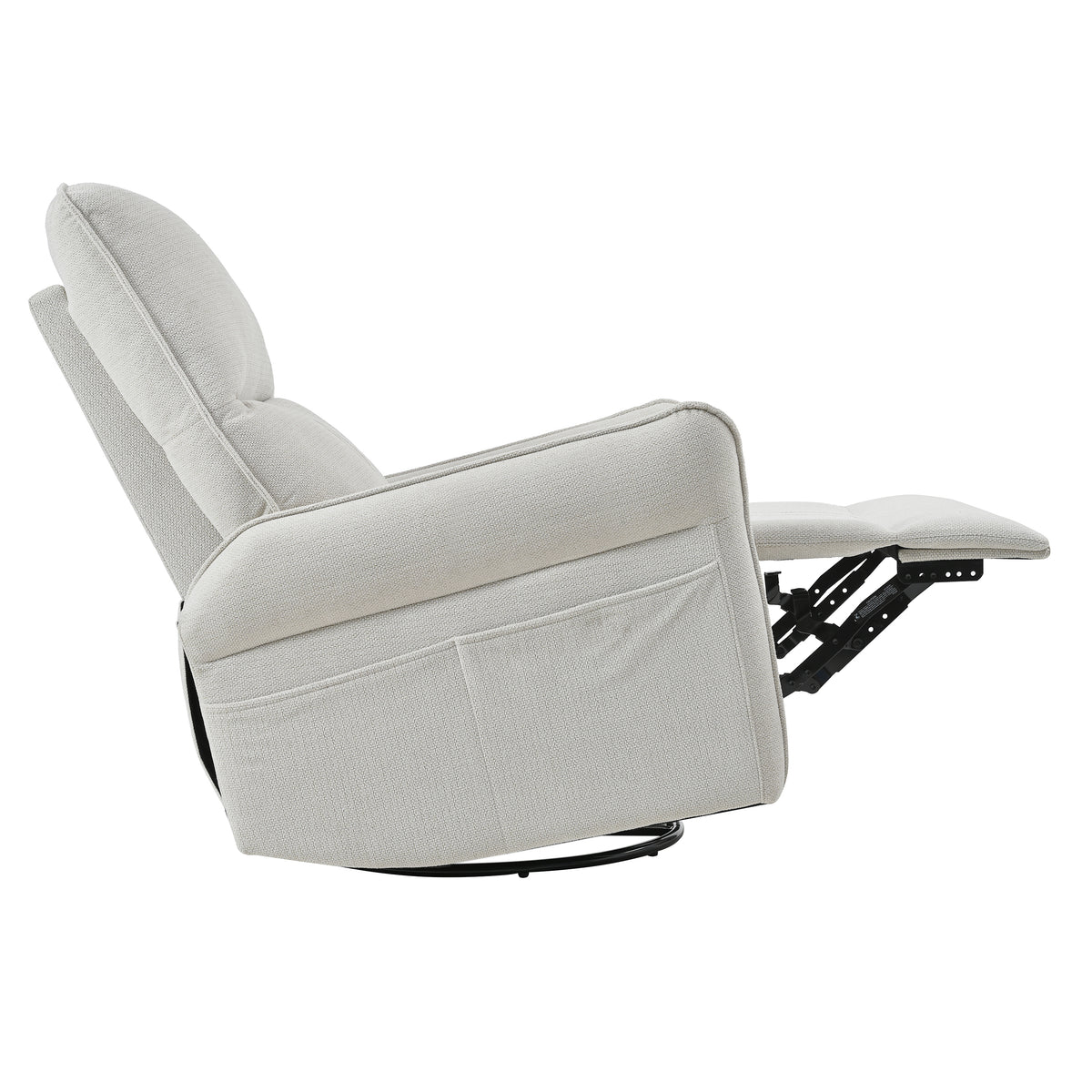 NOVAHOME gray swivel rocker recliner product image 9