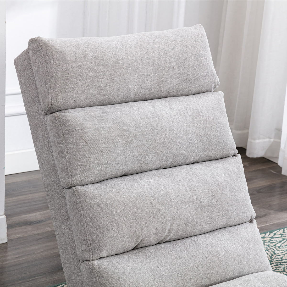 NOVAHOME upholstered vibration chaise lounge product image 12
