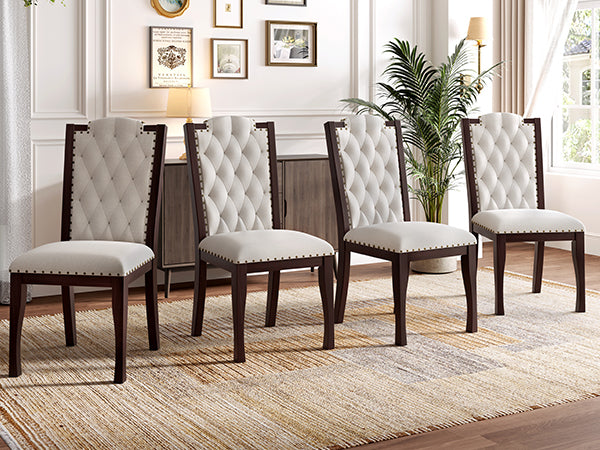 NOVAHOME 6-piece upholstered dining set product image 30