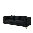 NOVAHOME Streamline Modern teddy upholstered sofa product image 6