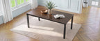 NOVAHOME extendable farmhouse dining table product image 18