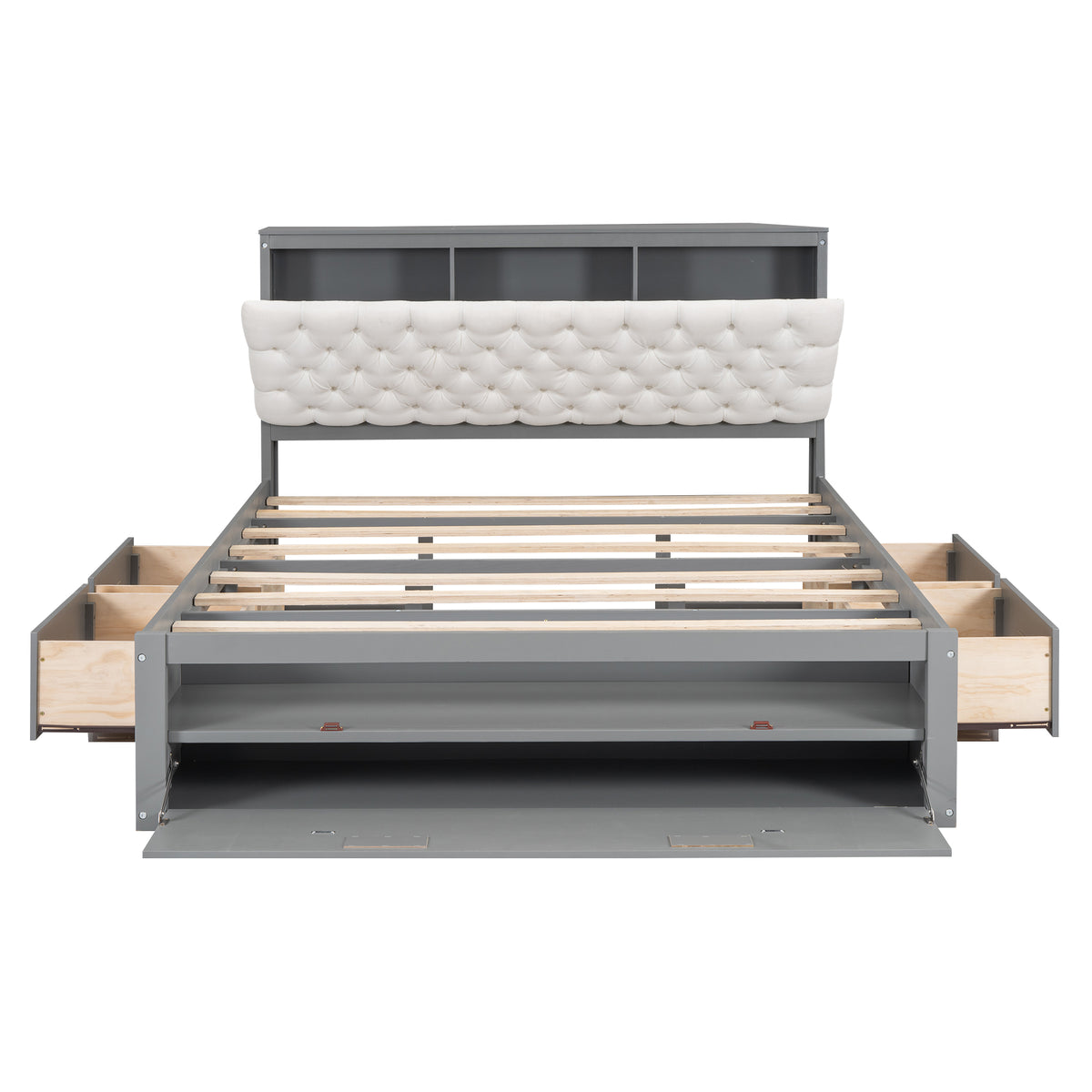 NOVAHOME queen storage platform bed product image 17