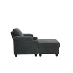 NOVAHOME convertible accent chair and ottoman product image 11
