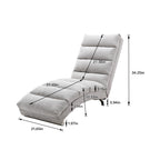 NOVAHOME upholstered vibration chaise lounge product image 3