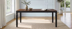 NOVAHOME extendable farmhouse dining table product image 19