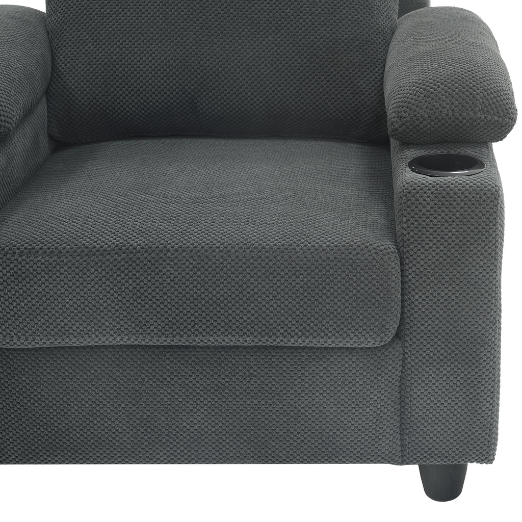 NOVAHOME convertible accent chair and ottoman product image 18