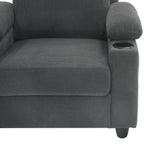 NOVAHOME convertible accent chair and ottoman product image 18