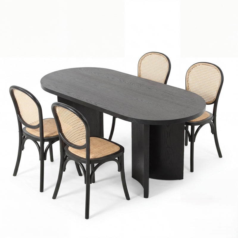 NOVAHOME 5-piece oval dining set product image 1