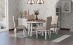 NOVAHOME 5-piece extendable farmhouse dining set product image 17