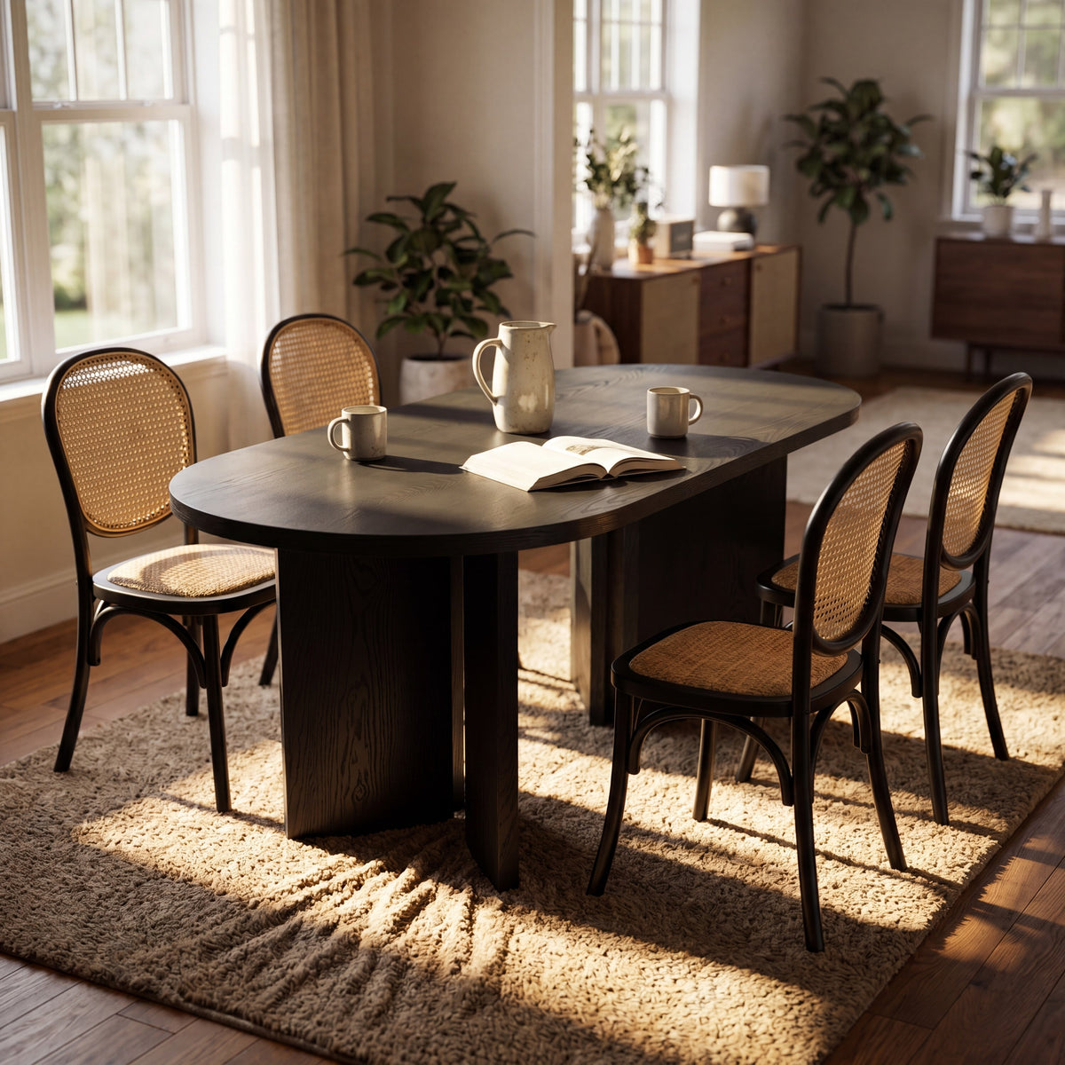 NOVAHOME 5-piece oval dining set product image 2