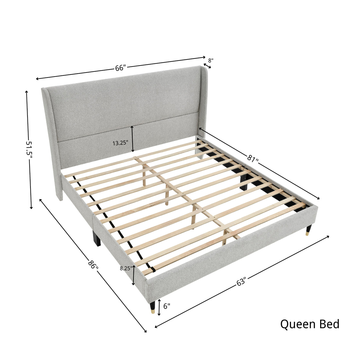 NOVAHOME Arles upholstered bedroom set product image 10